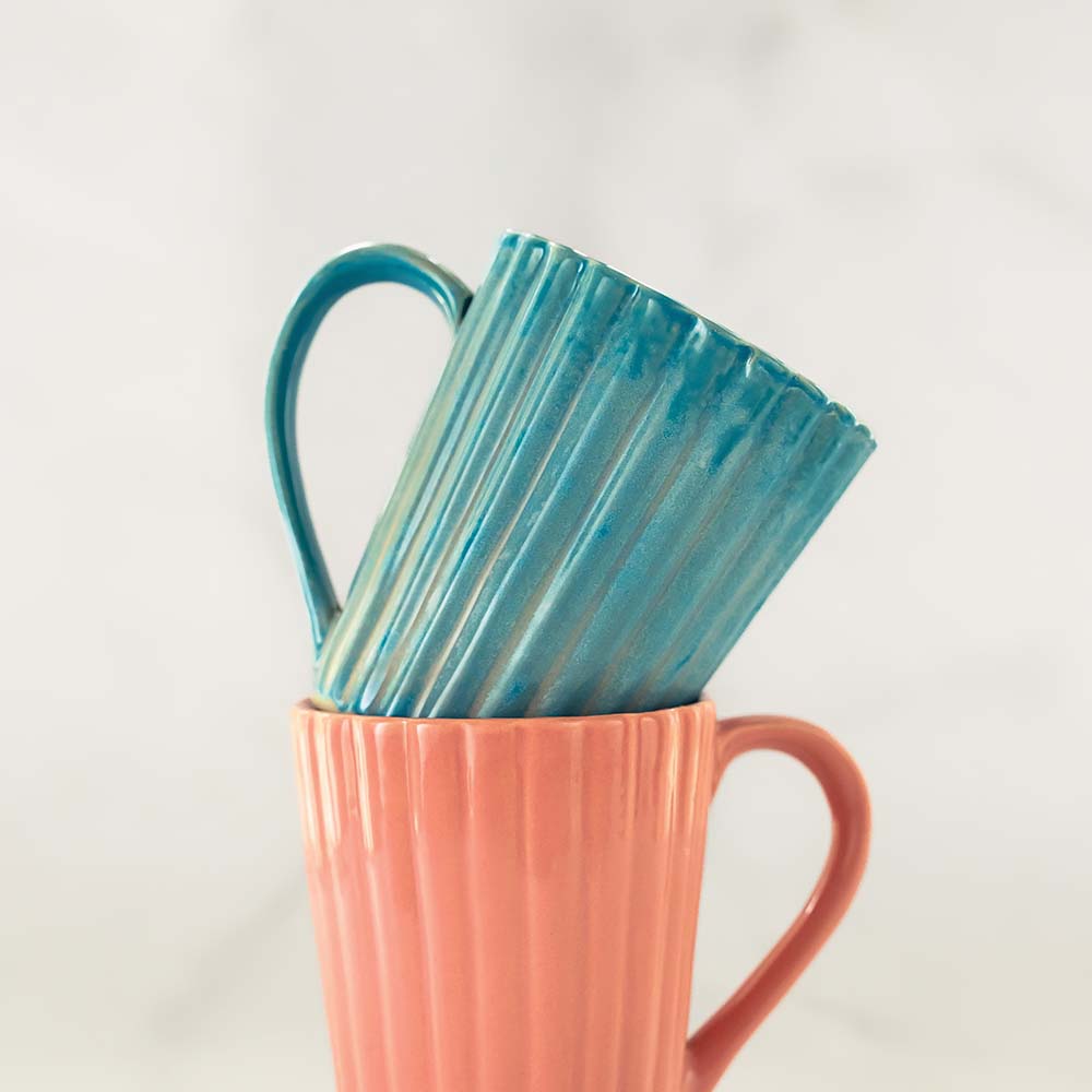 Blue Mug Set of 2