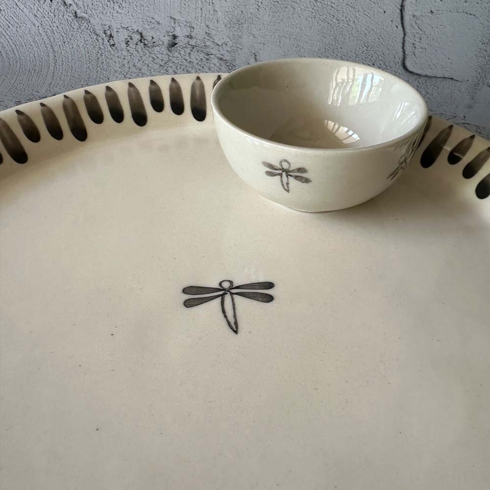 Dragonfly Dip Bowl (Set of 2)