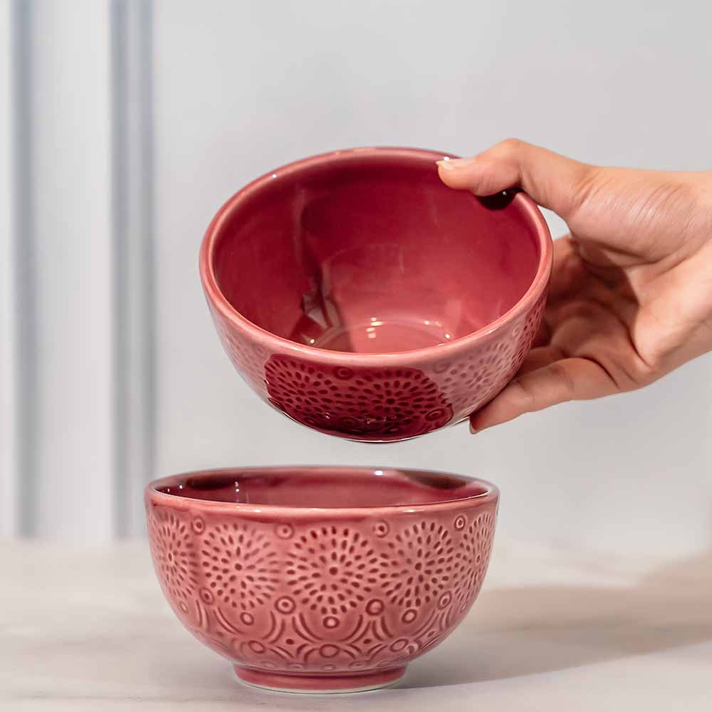 Scarlet Nut Bowl