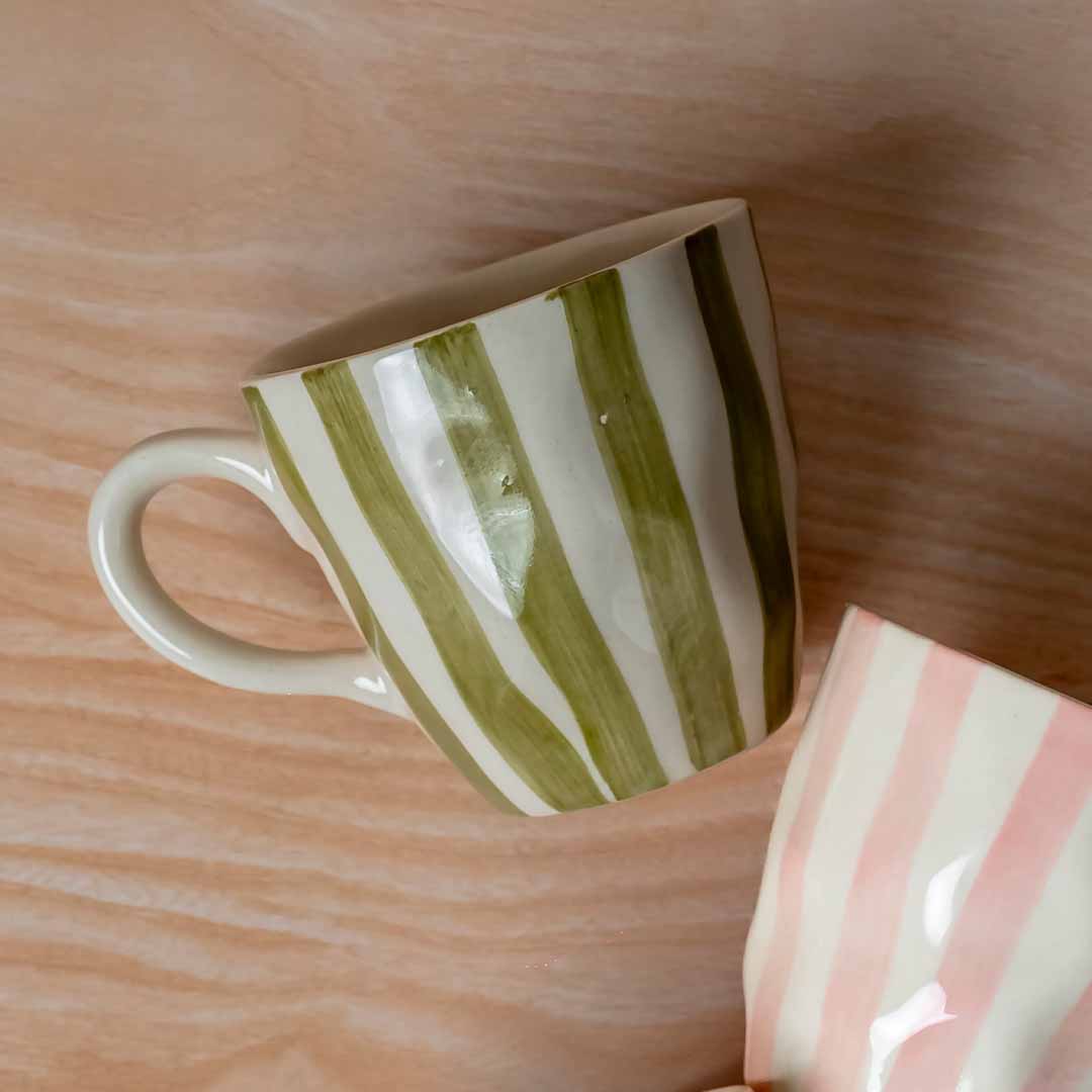 The Daily Olive Mugs (Set of 2)