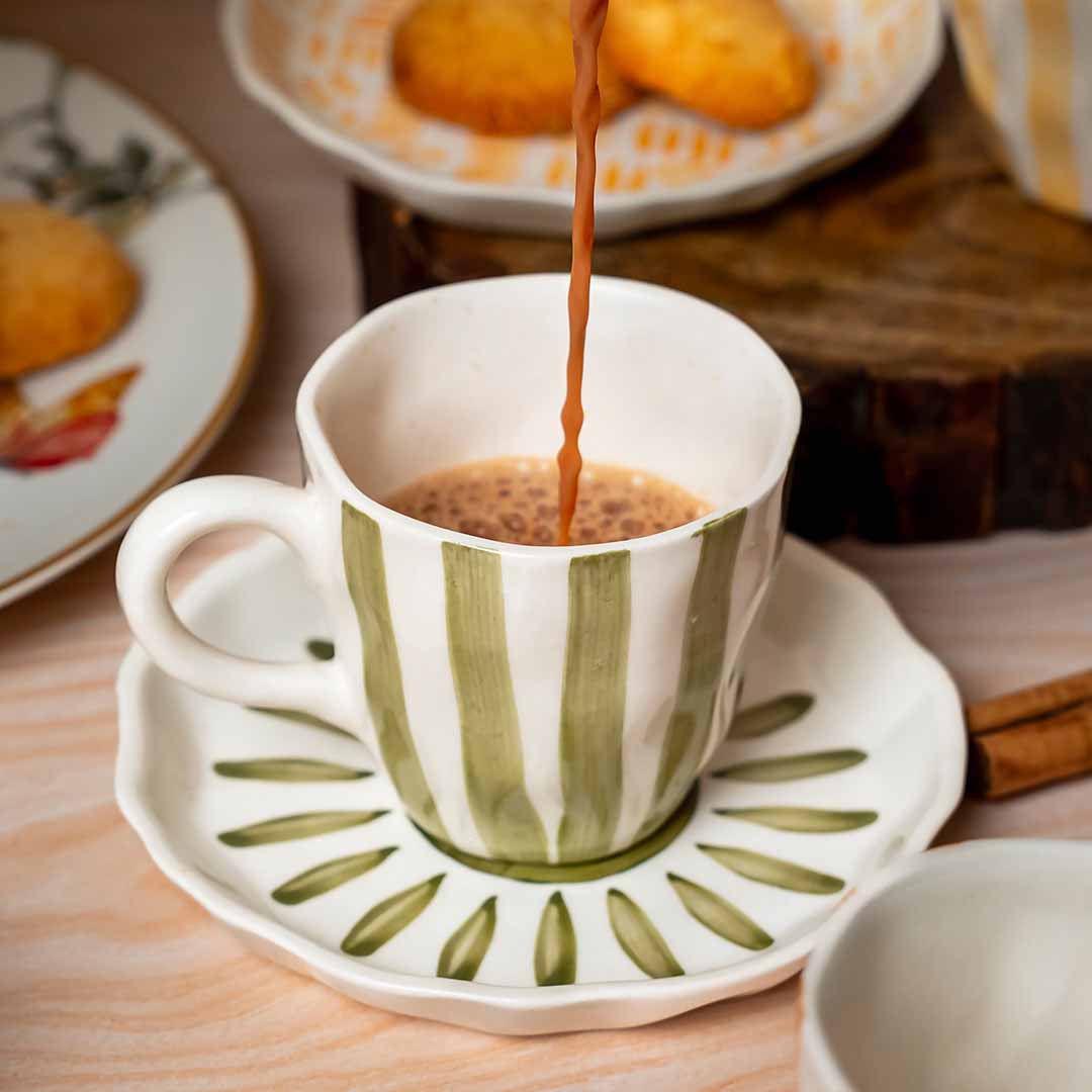 The Daily Olive Mugs (Set of 2)
