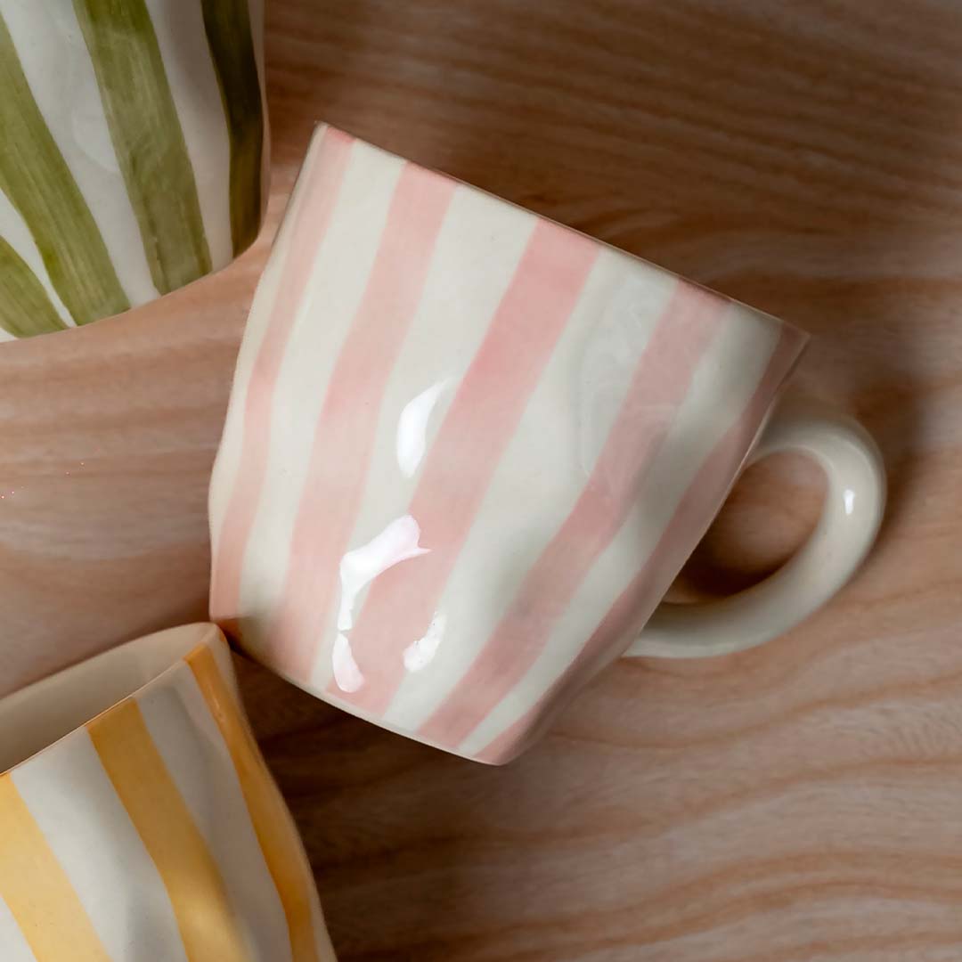 The Daily Pink Mugs (Set of 2)