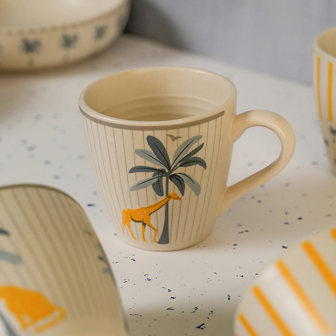 Blue Palm Mug