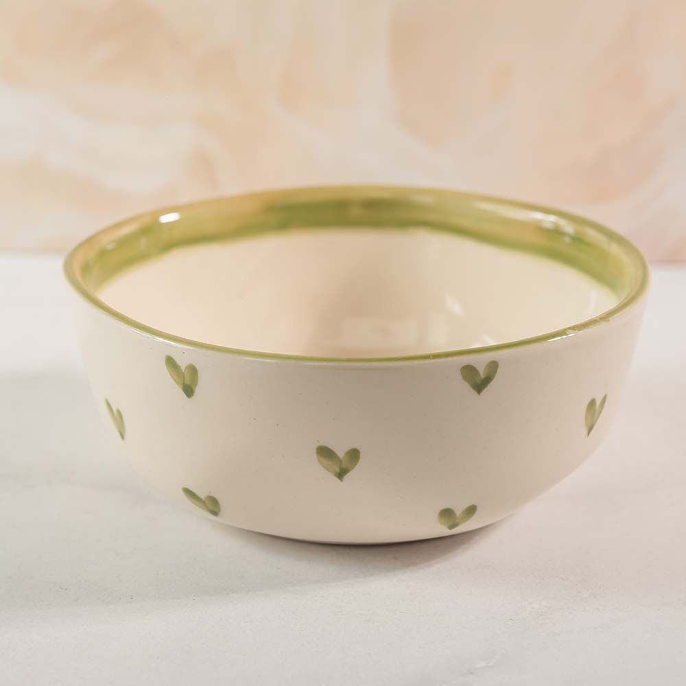 Lovestruck Green Bowl
