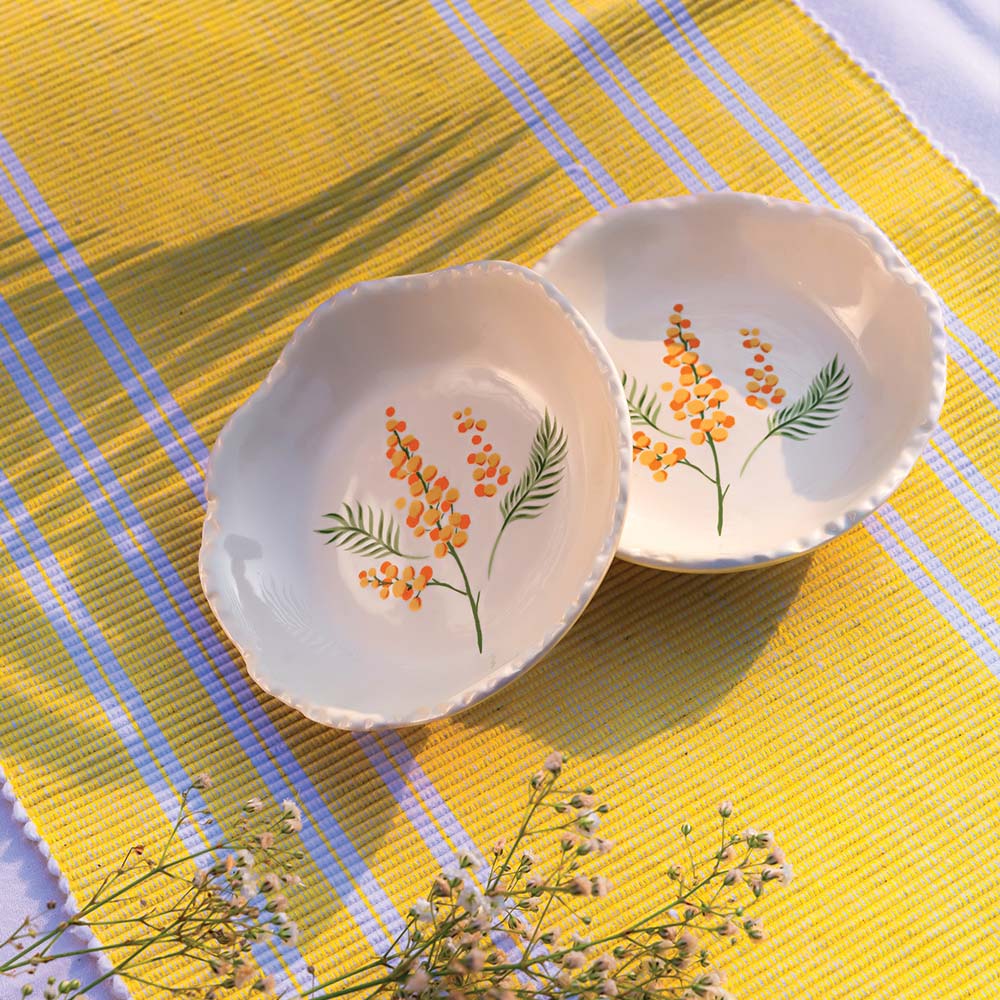 Mimosa Bowls (Set of 2)
