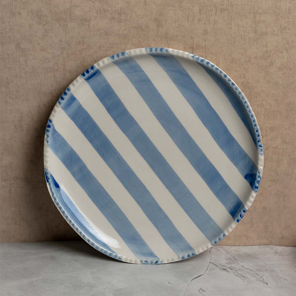 Positano Breakfast Plate Blue