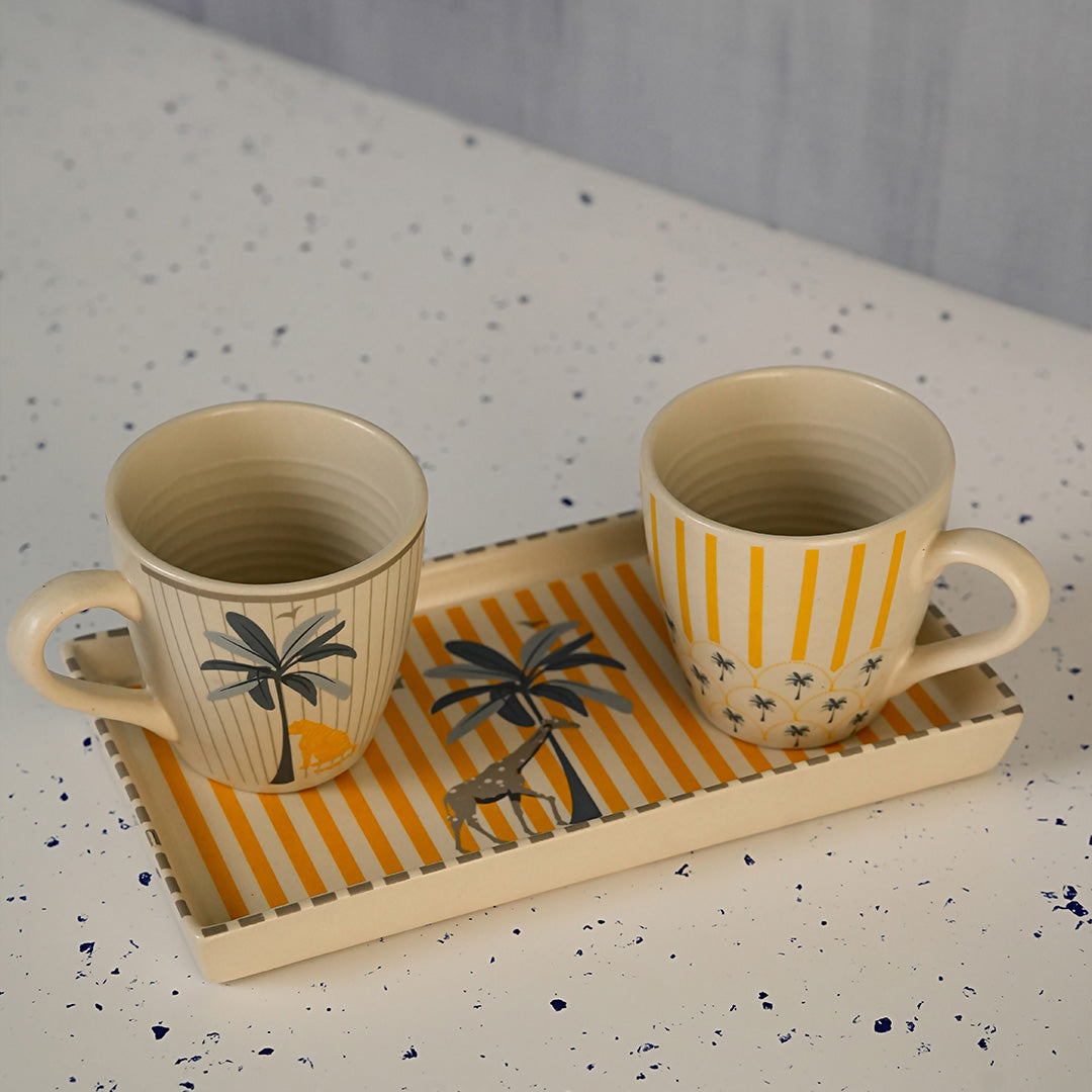 Wild Safari Mugs (Set of 2)
